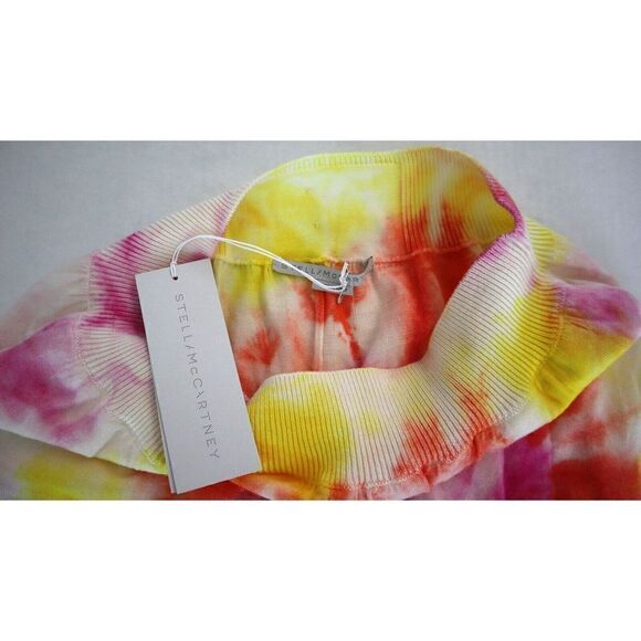 Stella McCartney Women's Sz 40 (US 4) Multicolor Splatter Print Knit Shorts $775 - Picture 4 of 6